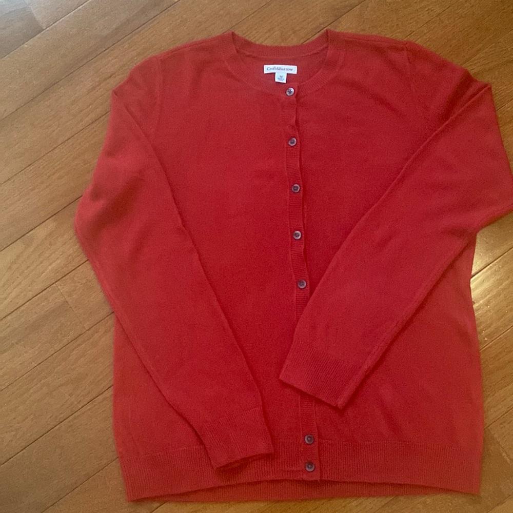Brand New Croft and Barrow classic button down sweater